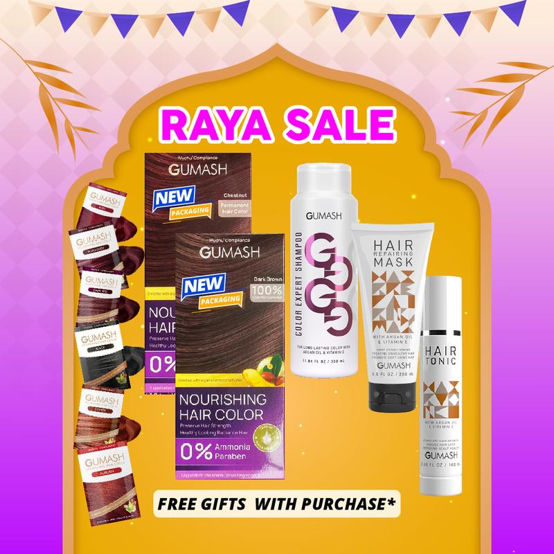 Hair Color Sah Wudhu dan Sah Solat [WITH FREE GIFTS!] - TikTok Shop ...