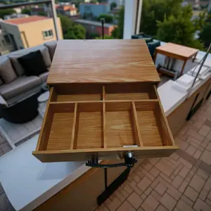 LACI SERBAGUNA SEKAT 6 LACI KASIR LACI BONUS KUNCI Furniture Kayu