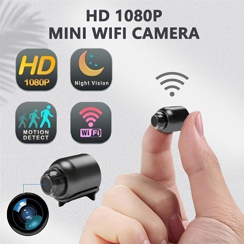 Kamera Mini, 1080p HD, dengan WiFi, untuk Keselamatan Bayi, Pengawasan ...