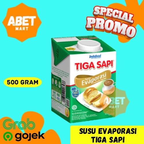 Tiga Sapi Susu Evaporasi 500Gr - 500 Gr 3 Sapi Evaporated Milk - Shop ...