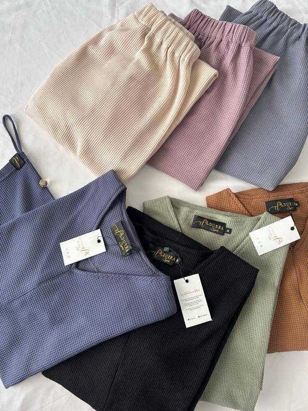 Product Introduction of [READY] WAFF LONG TUNIK BAHAN WAFFLE PREMIUM 10