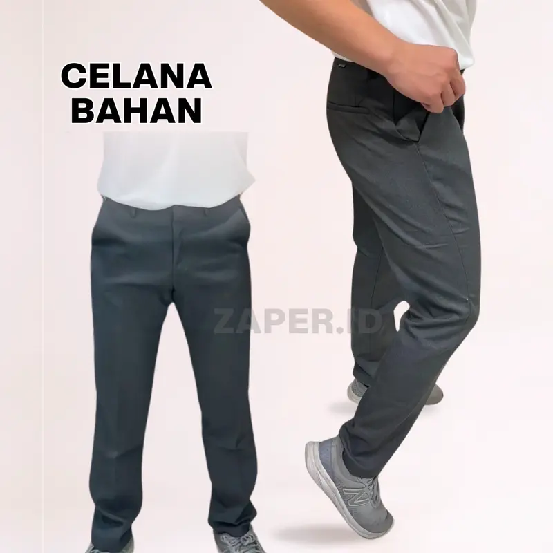 celana formal pria slim fit celana kantor slimfit Cotton 0