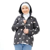 Gambar Malilkids Jaket Selimut Multifungsi Ibu dan Bayi Jacket Hoodie Hug and Go 3in1 Fleece - Mono Love dari Malilkids Shop Kab. Bandung Barat 4 Tokopedia