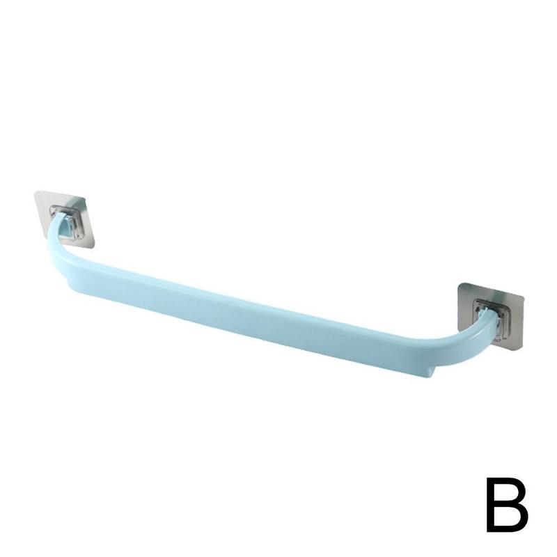 Product Introduction of Self Adhesive Towel Bar Non-Trace Rack Towel Holder Hanger Easy Installation Wall Mounted Towel Rack Shoes Storage Rack Storage 34