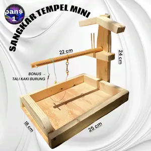 kandang burung tempel mini