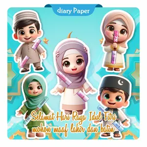 Amplop lebaran karakter / amplop peluk 2024 new desaign / amplop selip unik