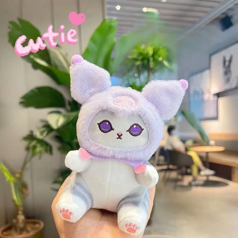Gantungan Kunci Boneka Mofusan Kucing Cat Bando Sanrio Lucu Keychain Plush Bagcharm Ganci Lucu Gantungan Hiasan Tas Unik 4
