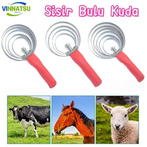 Vinnatsu 4/5/6 Sisir Bulu Kuda Putaran Sisir Pembersih Bulu Domba Kambing Horse Hair Comb Garukan Sapi Atau Sisir