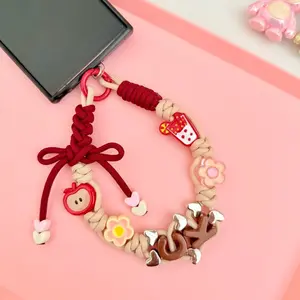 DYN - Strap Phone Custom Nama/ GANTUNGAN HP CANTIK CUSTOM NAMA LANYADR || FREE MIKA BENING
