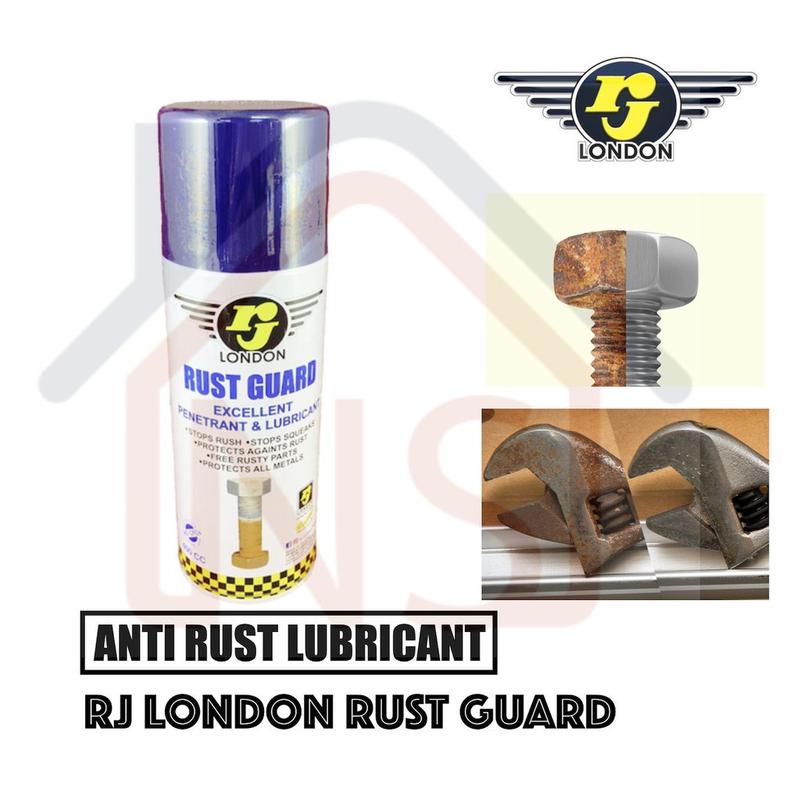 RJ London Anti Rust Aerosol Spray/ Rust Guard / Rust Remover - TikTok ...