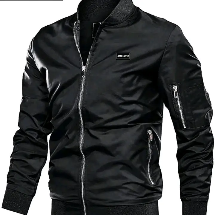 jaket boomber polos/ jaket boomber taslan/ jaket boomber waterproof jaket motor terbaru jaket distro bandung Tebal 0