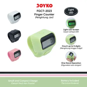 JOYKO Finger Counter Penghitung Jari FGCT-2023 Light LED