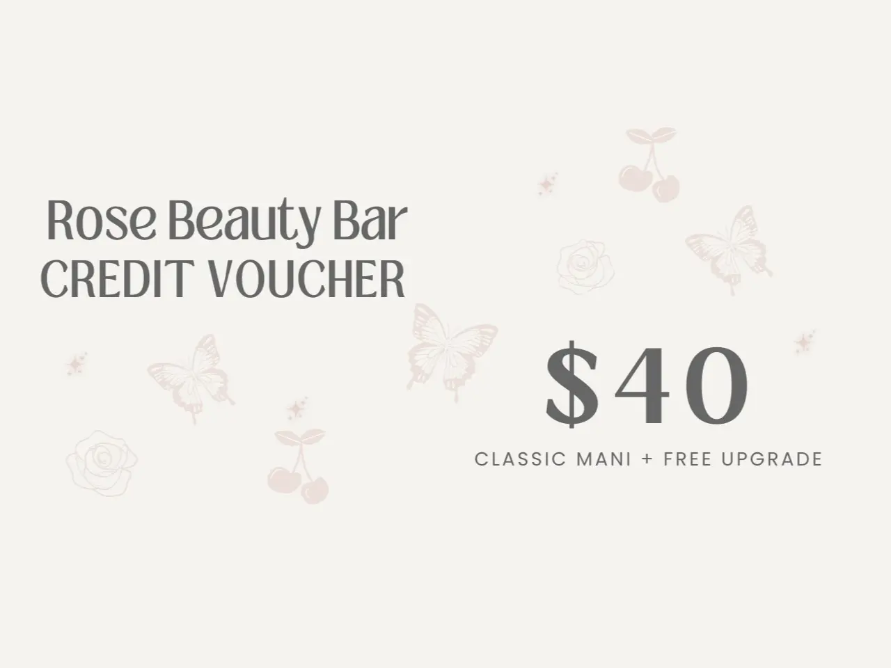 40 Classic Manicure + Overlay + Free Colour Upgrade [RBB LIVE EXCLUSIVE]