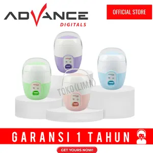 Rice Cooker Mini Advance G-08 1 Liter Low Watt Magic Com Advance Kecil Portable Warna Warni Murah Garansi SNI