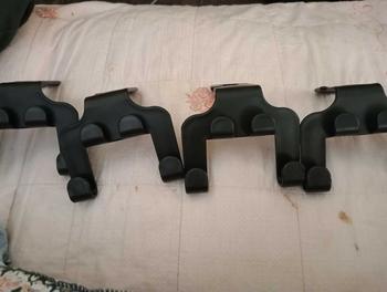 Product Review of Penyangkut Cangkuk Sandaran Kepala Tempat Duduk Kereta, Penyusun Penyimpanan Hitam, Sesuai Sejagat, Untuk Beg Tangan, Dompet, Kot, Pemegang Kereta Kenderaan Universal Accessories Car from z**9 1