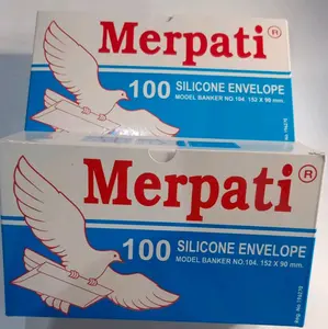 Amplop Tanggung MERPATI Biru No. 104 Ukuran 152x90 MM Isi 100 Pcs