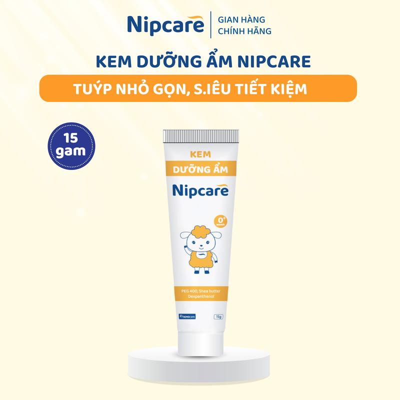  Kem dưỡng ẩm Nipcare 15g - Cấp ẩm dưỡng ẩm da hàng ngày nuôi dưỡng làn da khoẻ mạnh 