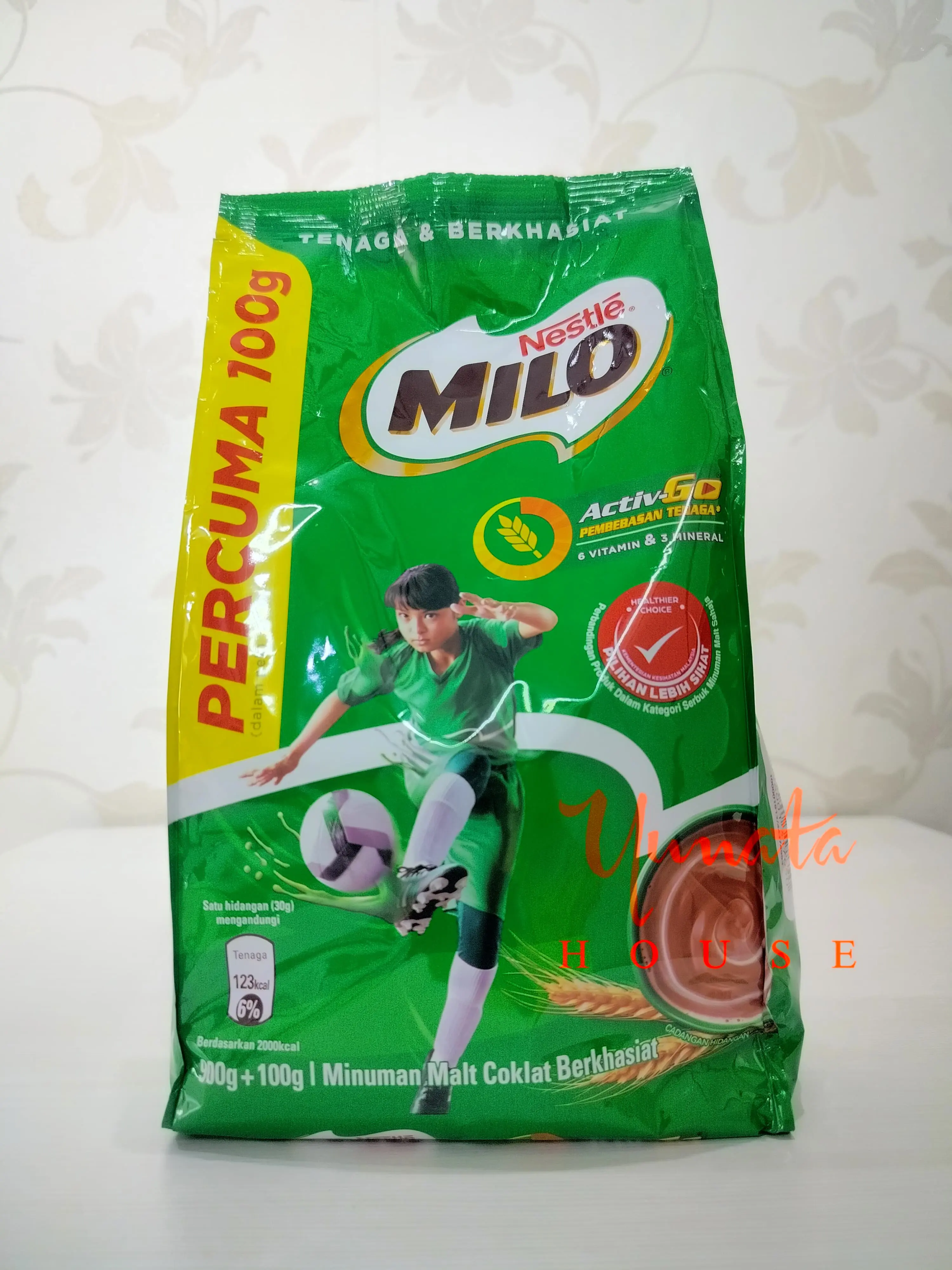 Milo Malaysia Activ-Go Refill [900g + 100g] / [1kg]