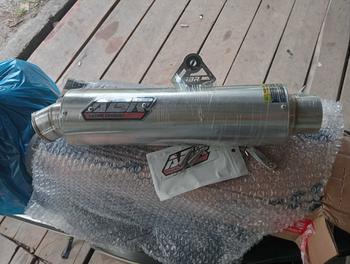 Product Review of Slincer knalpot abr racing exhaust bulat rata Gread A from ** 0