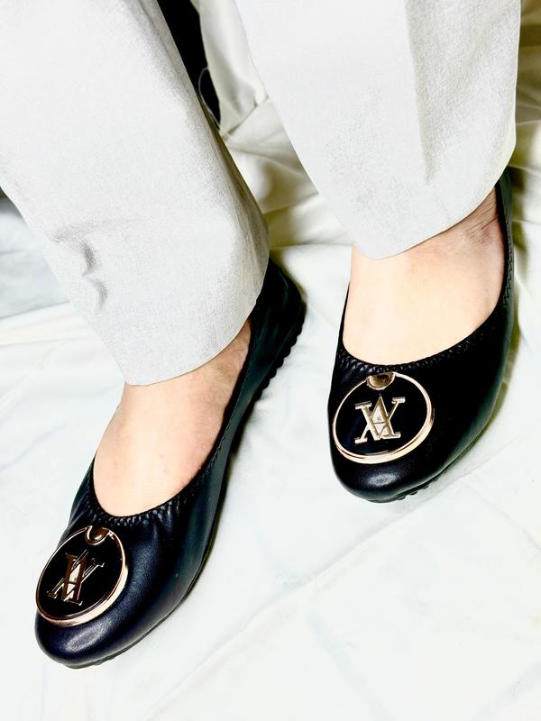 B7-TDR Sepatu Kerja Kantoran Santai Wanita Flat Shoes 2