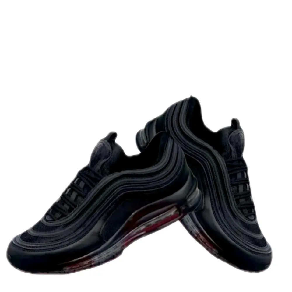 Big Sale Sepatu Sneakers Casual Air Max 97 Terbaru Shoes Pria Wanita Snekers Black Hitam Kasual Kerja Putih Sporty