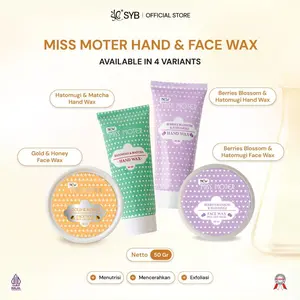 [CLEARANCE SALE] - NEW MISS MOTER FACE & HAND *Masker Exfoliasi with Niacinamide* (Available in varian : Matcha - Gold & Berries)