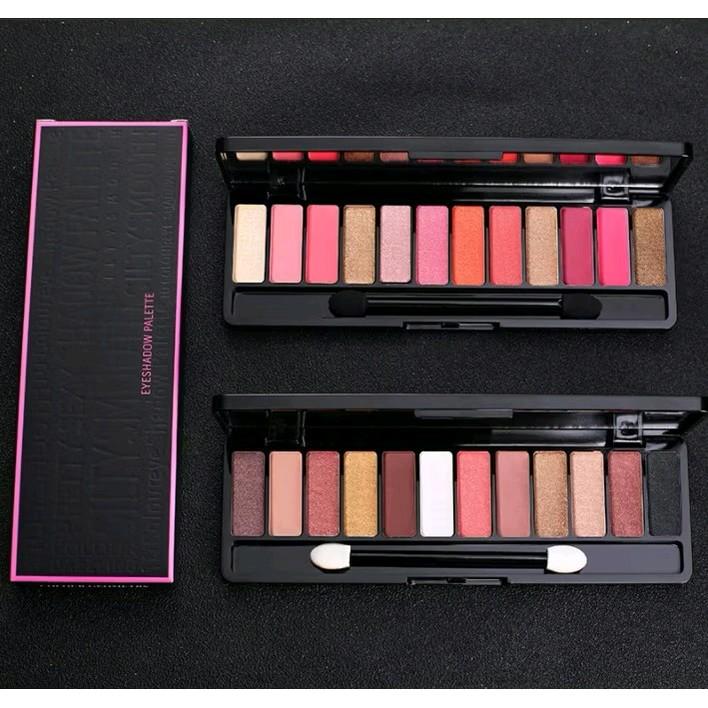 Colour Geometry LM Eyeshadow 12 Warna Long Lasting Waterproof Pallete Eyedhadow 6