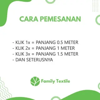 Kain Katun Toyobo Premium 1/2 Meter Seri 2 2