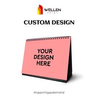 Gambar WELLEN PRINT - Cetak Kalender Meja Custom Corporate Edition /  Print Kalendar Duduk Unik Aesthetic Ukuran A5 / Calendar Korporat Landscape - KDC 01 dari WELLEN PRINT OFFICIAL Kota Administrasi Jakarta Selatan 4 Tokopedia