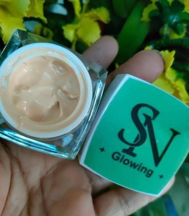 Product Introduction of CREAM SIANG SUNSCREEN SN GLOWING Memutihkan Wajah Mencerahkan 2