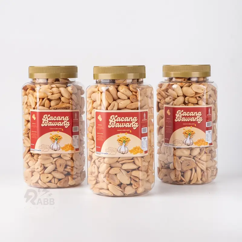 Kacang Bawang Goreng Renyah Premium 400 gr - Asin Gurih, Ada Manisnya snack bumil  Cemilan Food Kering Makanan 3