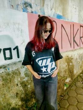Product Review of Boxy Fit Crop T-shirt Oversize Pria Dewasa Woopie Project Hitam Stripe Katun 20s 200gsm Lembut | Atasan Kaos Skena Oblong Santai Motif Keren Baju Distro Cowok Lengan Pendek from S**✨ 1