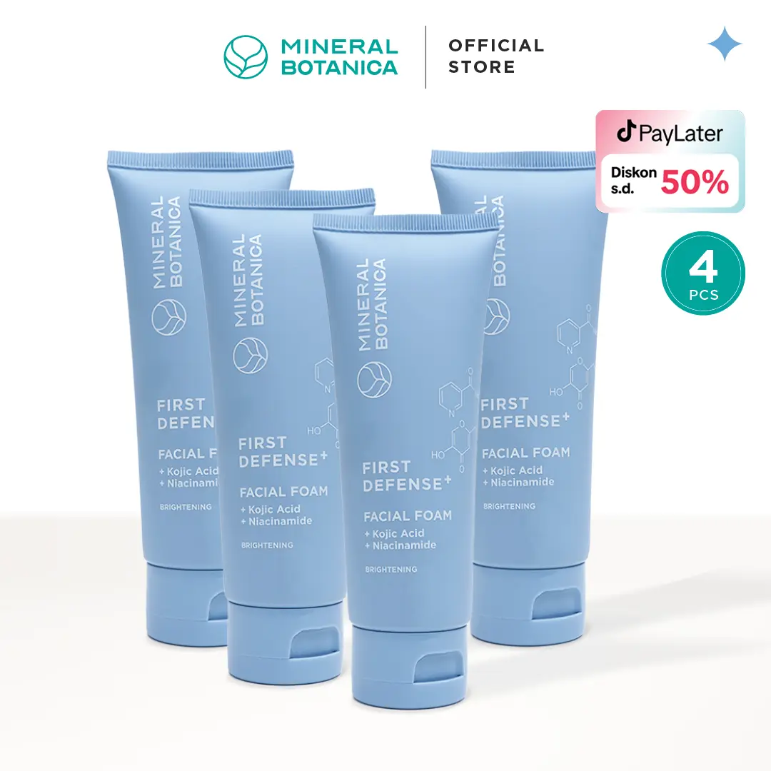 Mineral Botanica First Defense Facial Foam Pack of 4