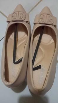 Product Review of XES DITA-371R / Sepatu Kerja Wanita Pantofel black heels Shoes High from m**m 3
