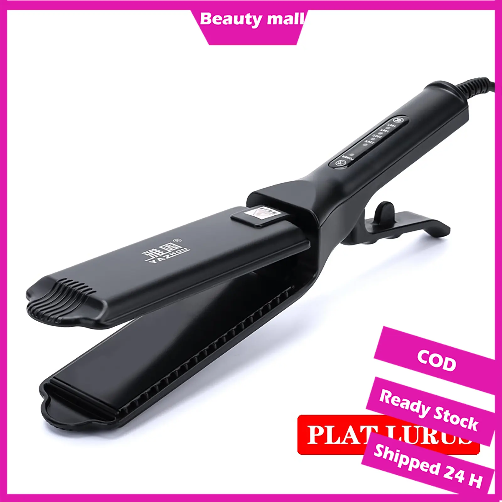 【Penjual Lokal】Catokan lurus Sonar SN-8098 , catokan plat besar , hairdryer , catokan 2in1 , CATOKAN SALON Sisir Straightener