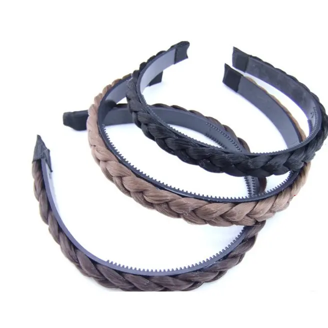 hairclip bando rambut kepang murah 2
