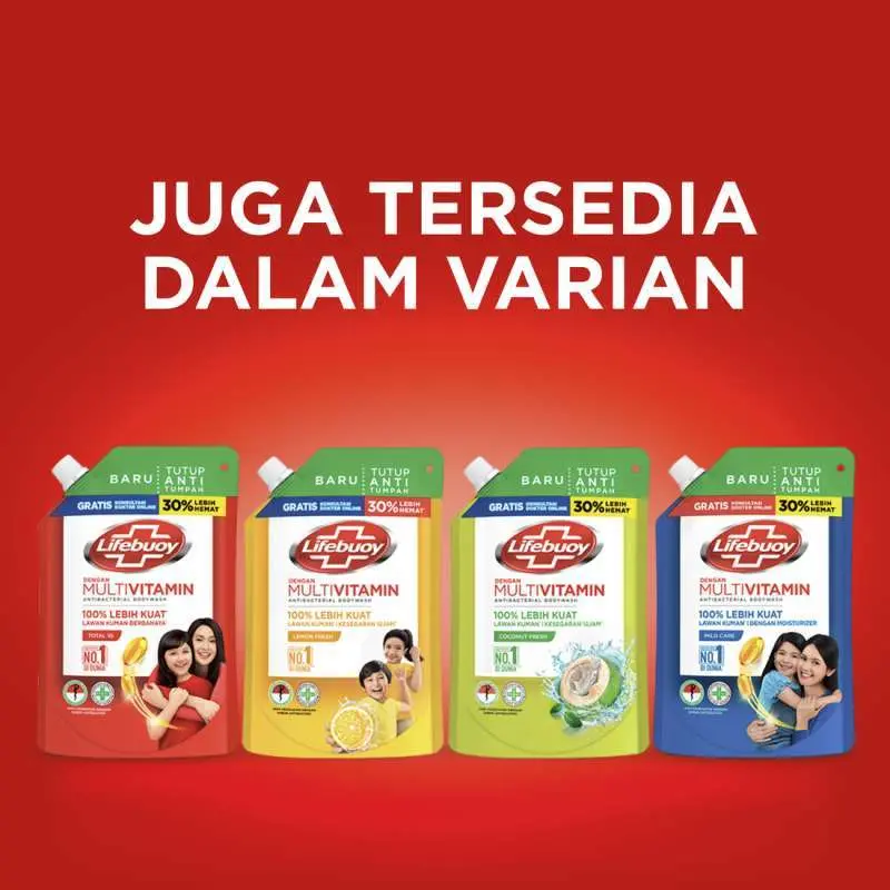 Lifebuoy Lemon Fresh Sabun Cair Refill 800 mL