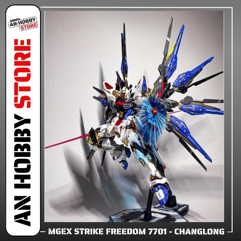 HÀNG SẴN MÔ HÌNH LẮP RÁP MGEX Strike Freedom ChangLong 1 100