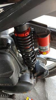 Product Review of Shock DBS Gplus 310-330mm Mio Beat Vario Scoopy Xeon Genio Plus Alat Stel Motorcycle from a**n 0
