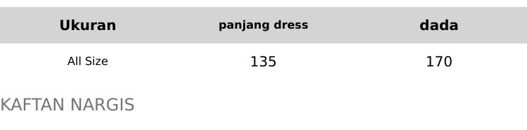 Kaftan Nargis Eksklusif Super Premium Jumbo Nyaman