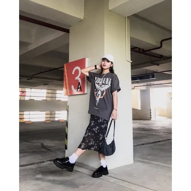 SCAPP.ID | NIRVANA 'GREY' | OVERSIZE TEE