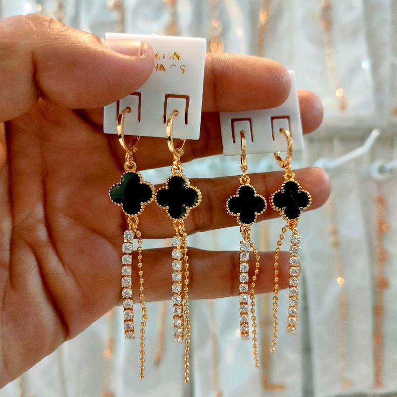 COD || TERBARU Anting Panjang Kekinian Wanita, Anting Jurai Gold dan kombinasi,Anting panjang wanita 6
