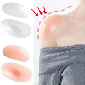 2pcs Bantalan Bahu Silikon Pad Shoulder Anti-Skid Pad Bahu Invisible Bantalan Bahu Baju Universal