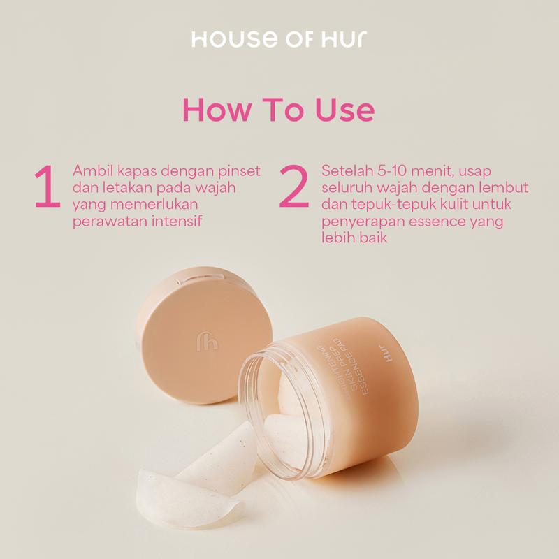 House of Hur Brightening Skin Prep Essence Pad 2