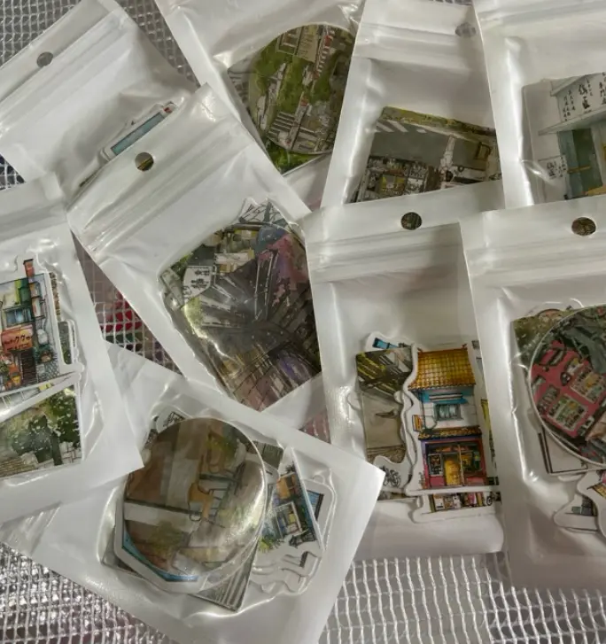 0023 Random Japan Scenery Stickers  for Journaling