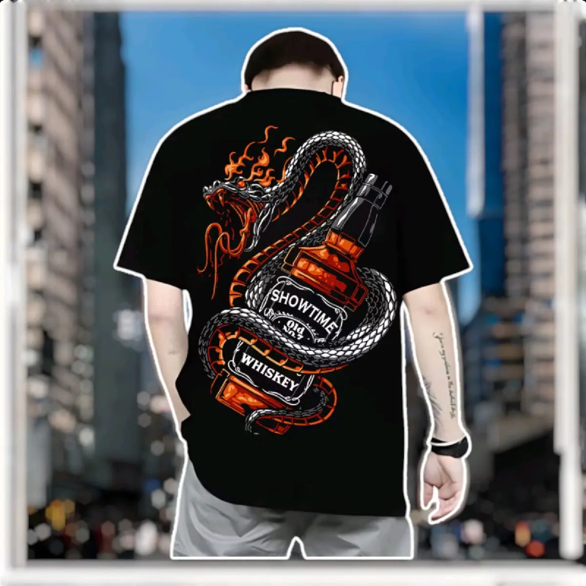 Kaos Distro Lengan pendek Pria dan wanita Motif sablon  Envenomed Cod Flash sale Katun combed Lokal Lembut