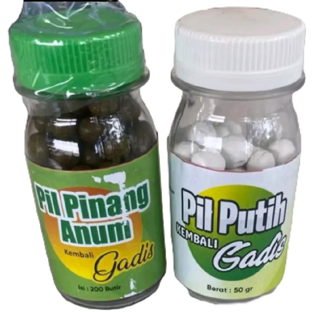 BOBA PIL PINANG ANUM DAN BOBA PUTIH KEMBALI GADIS