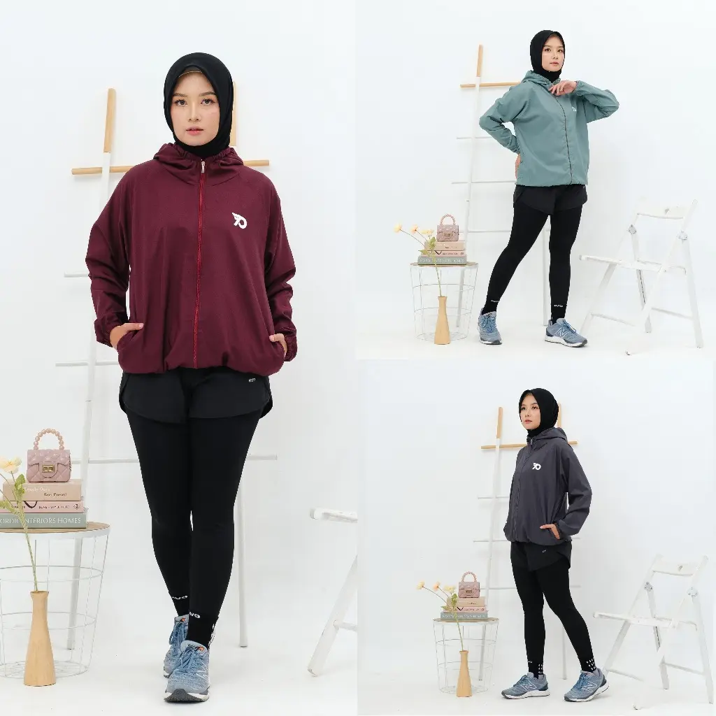 JAKET PARASIT RUNNING OLAHRAGA SAUNA KEKINIAN PRIA WANITA JUMBO KEREN OVERSIZE BAHAN PARASUT DESPO
