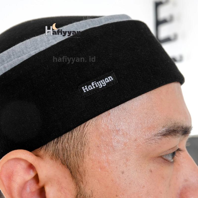 Product Introduction of Mesir Dewasa Bahan Katun Nyaman dan Lembut Muslim Songkok Pria Motif Haji Kopiah  Peci Hitam 3