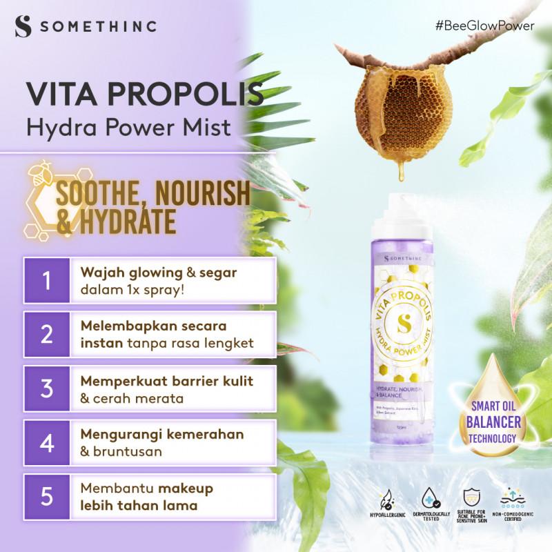 Product Introduction of SOMETHINC SRSLY Balancer Makeup Setting Spray || Vita Propolish Hydra Power Mist 16